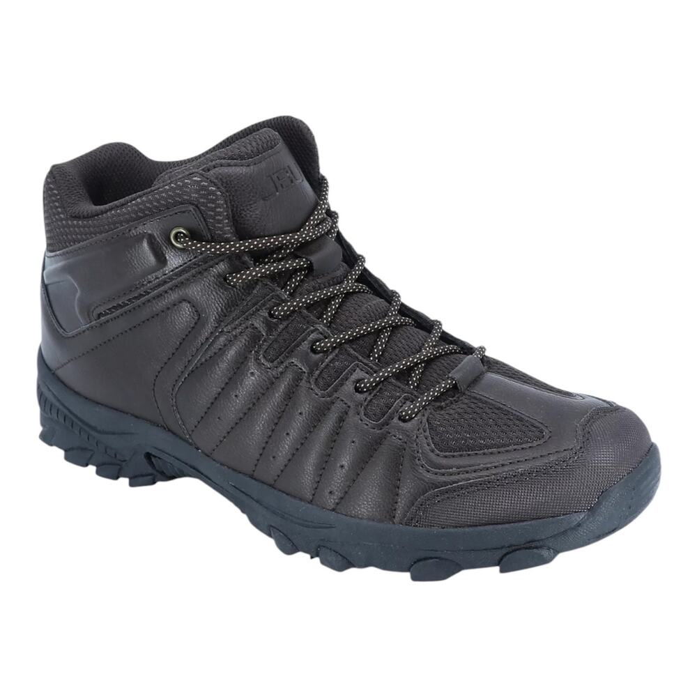 JBU Men's Torrence Lace Up Slip & Water Resistant Hiking Boots Brown Size 11
